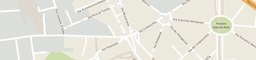 Mappa della impresa banca banca popolare di milano a MILANO