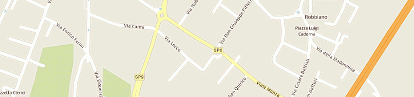 Mappa della impresa dimeco srl a GIUSSANO
