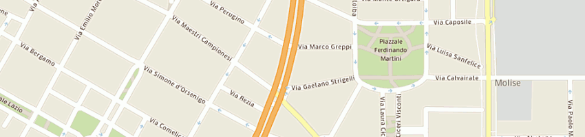 Mappa della impresa i e c snc di cirillo salvatore e iozzi enrico lorenz a MILANO
