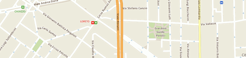 Mappa della impresa compro oro a MILANO