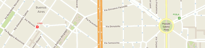 Mappa della impresa lerva studio associato a MILANO