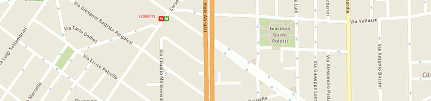 Mappa della impresa alfa studio sas di parmigiani stefano e c a MILANO