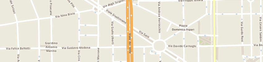Mappa della impresa capello marina a MILANO