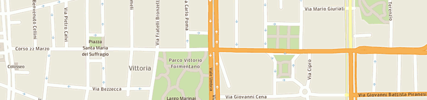 Mappa della impresa felisari mauro a MILANO