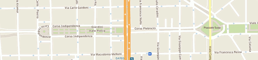 Mappa della impresa mida srl a MILANO