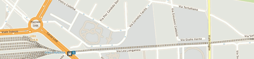 Mappa della impresa teknoprogetti srl a MILANO