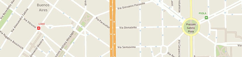 Mappa della impresa skipintro srl a MILANO