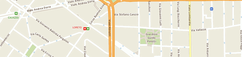 Mappa della impresa samodifa (srl) a MILANO