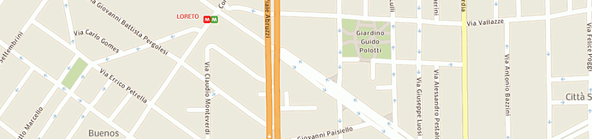 Mappa della impresa madame viviani a MILANO