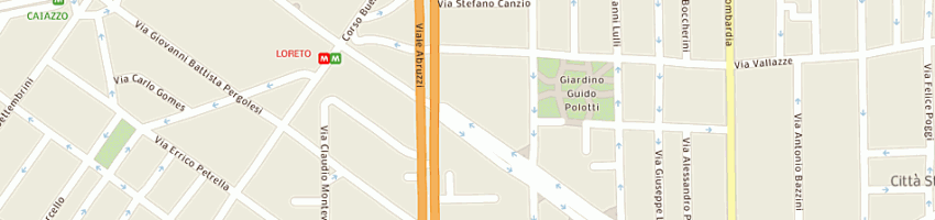 Mappa della impresa advice srl a MILANO