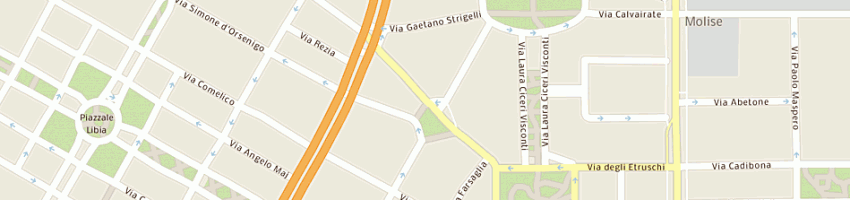 Mappa della impresa b e b di francesco brazzoli e c sas a MILANO