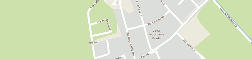 Mappa della impresa amc snc di gravanati andrea e c a CURA CARPIGNANO