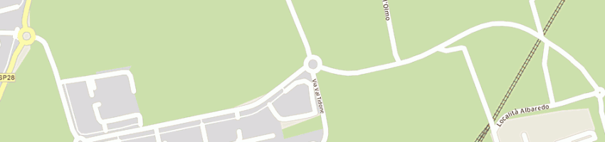 Mappa della impresa commer carta srl a LOCATE DI TRIULZI