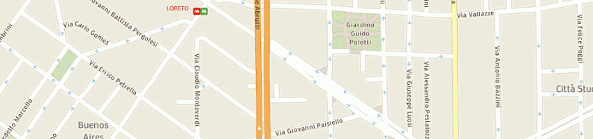 Mappa della impresa studio enzo paciolla sas di paciolla vincenzo e c a MILANO