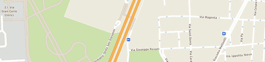 Mappa della impresa multimedica spa a SESTO SAN GIOVANNI