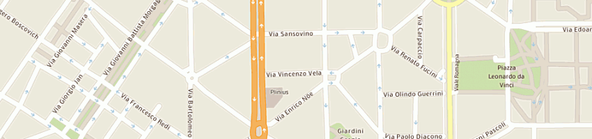 Mappa della impresa zimone reginaldo a MILANO