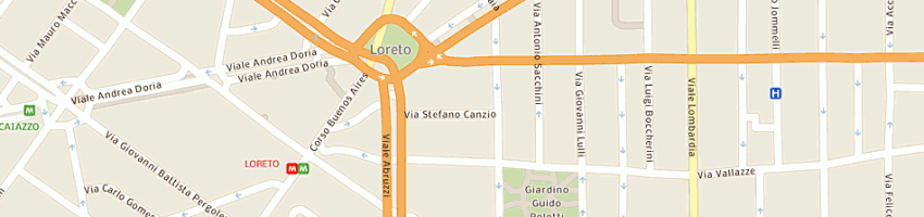 Mappa della impresa elmam a MILANO