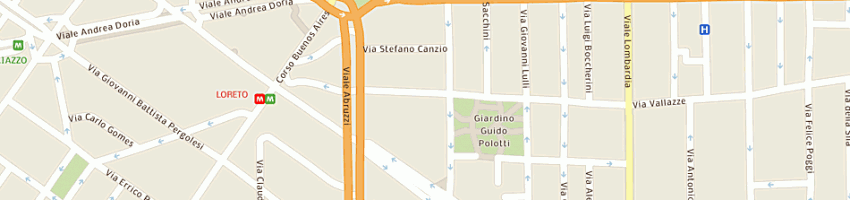 Mappa della impresa action media srl a MILANO