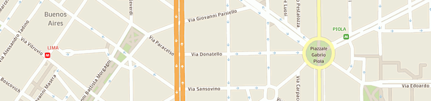 Mappa della impresa marretti silvana a MILANO