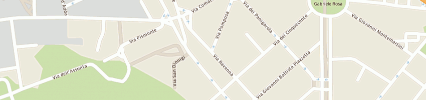 Mappa della impresa cortese santo a MILANO