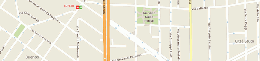 Mappa della impresa acty sas di stefano pagliano e c a MILANO