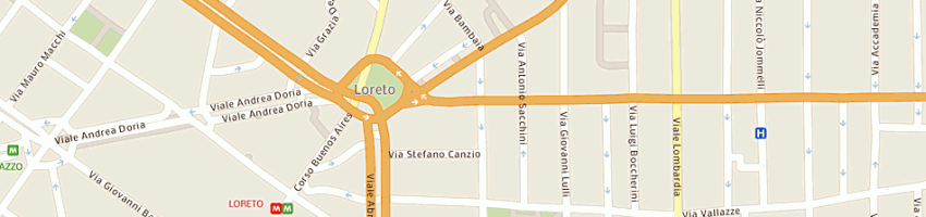Mappa della impresa spadaro carmela a MILANO
