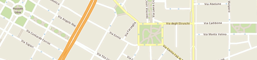 Mappa della impresa alessandro bergamo e elio basso snc a MILANO