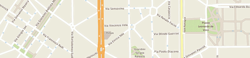 Mappa della impresa radi di steinfatt riccardo e c (sas) a MILANO