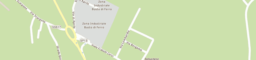 Mappa della impresa vielettromeccanica srl a VALLE SALIMBENE