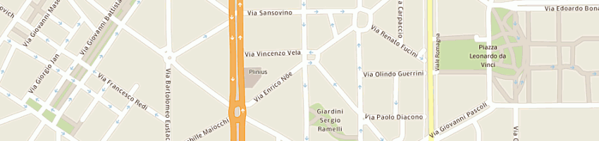 Mappa della impresa teamrep srl a MILANO