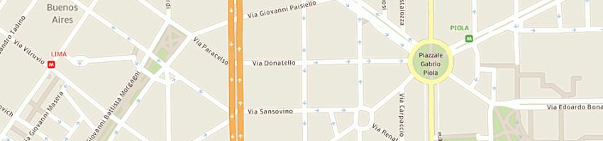 Mappa della impresa brando paolo a MILANO