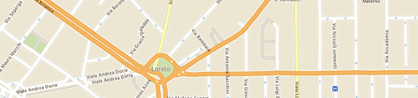 Mappa della impresa mbs accounting sas di parise mirko e c a MILANO