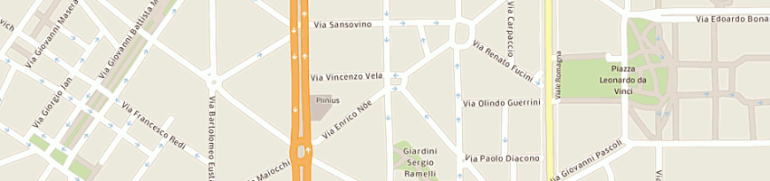 Mappa della impresa casa del web di pietro stefano marilli a MILANO