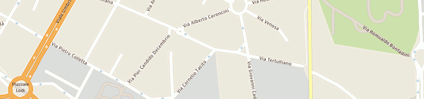Mappa della impresa celcar sas di mariani marco e c a MILANO