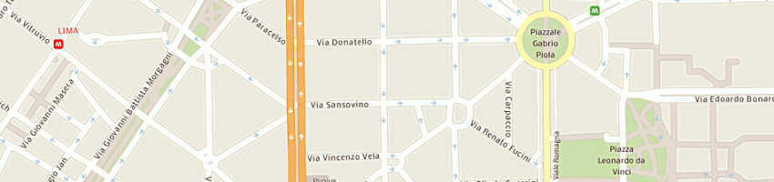 Mappa della impresa frigeni aldo a MILANO