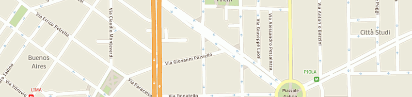 Mappa della impresa cayenna motori racing di giovanni cambareri a MILANO