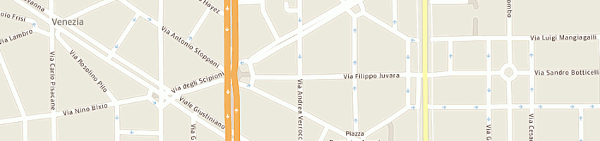 Mappa della impresa beldi massimo a MILANO