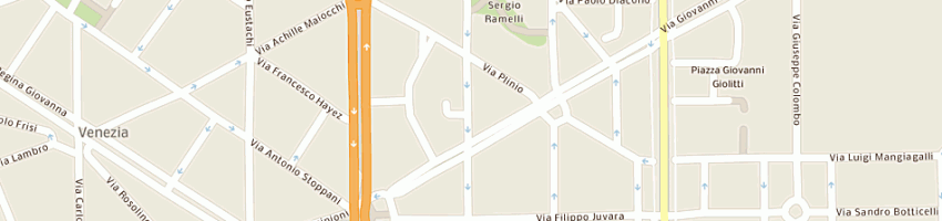 Mappa della impresa poste italiane a MILANO