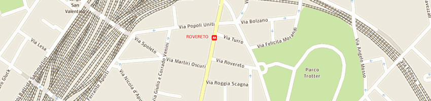 Mappa della impresa colorificio monza a MILANO