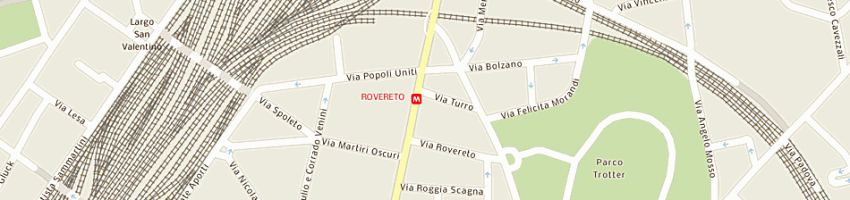 Mappa della impresa pellegrino francesco a MILANO