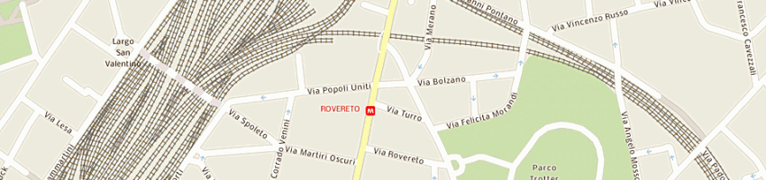 Mappa della impresa la panizzeria a MILANO