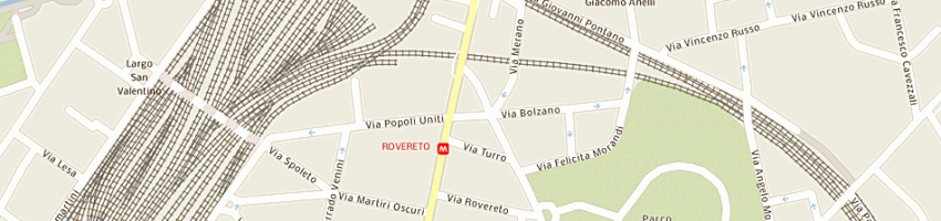 Mappa della impresa blockbuster italia spa a MILANO
