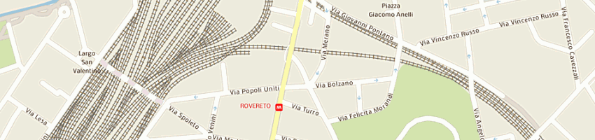 Mappa della impresa studio 101 fotovideo snc di bonfanti alfonso e c a MILANO