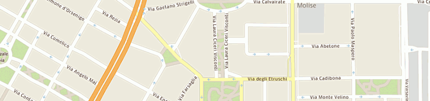 Mappa della impresa zaza marisa a MILANO