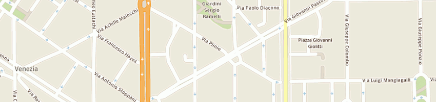Mappa della impresa bar pascoli di sarais aldo e adriano a MILANO