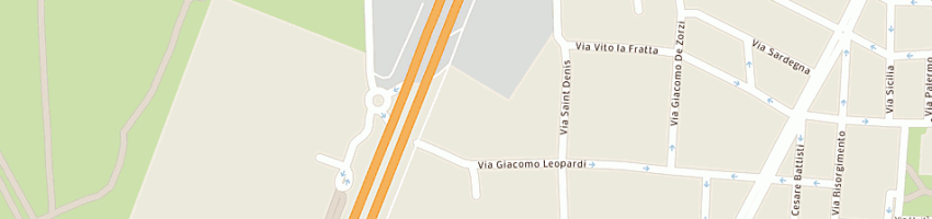 Mappa della impresa gisiservizi srl a CINISELLO BALSAMO