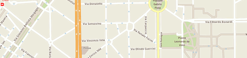 Mappa della impresa gavazzi laura a MILANO