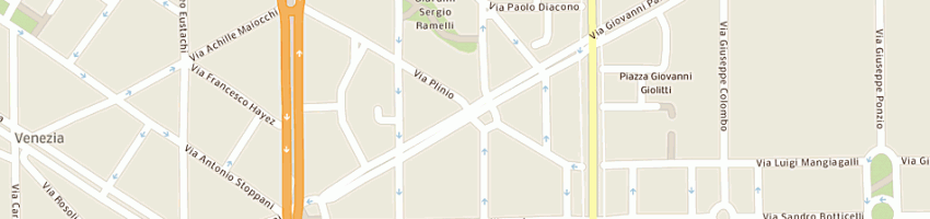 Mappa della impresa fotomagiche (srl) a MILANO