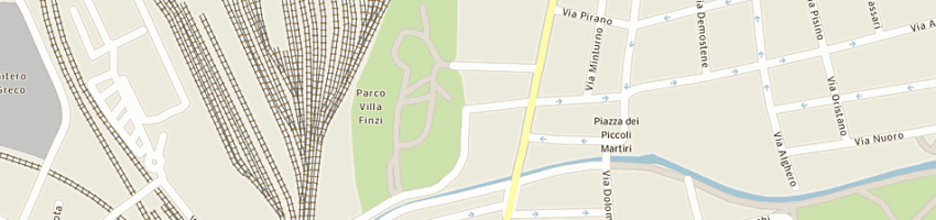 Mappa della impresa mileba di attilio fedozzi e c sas a MILANO