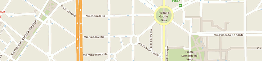Mappa della impresa pennati claudio a MILANO